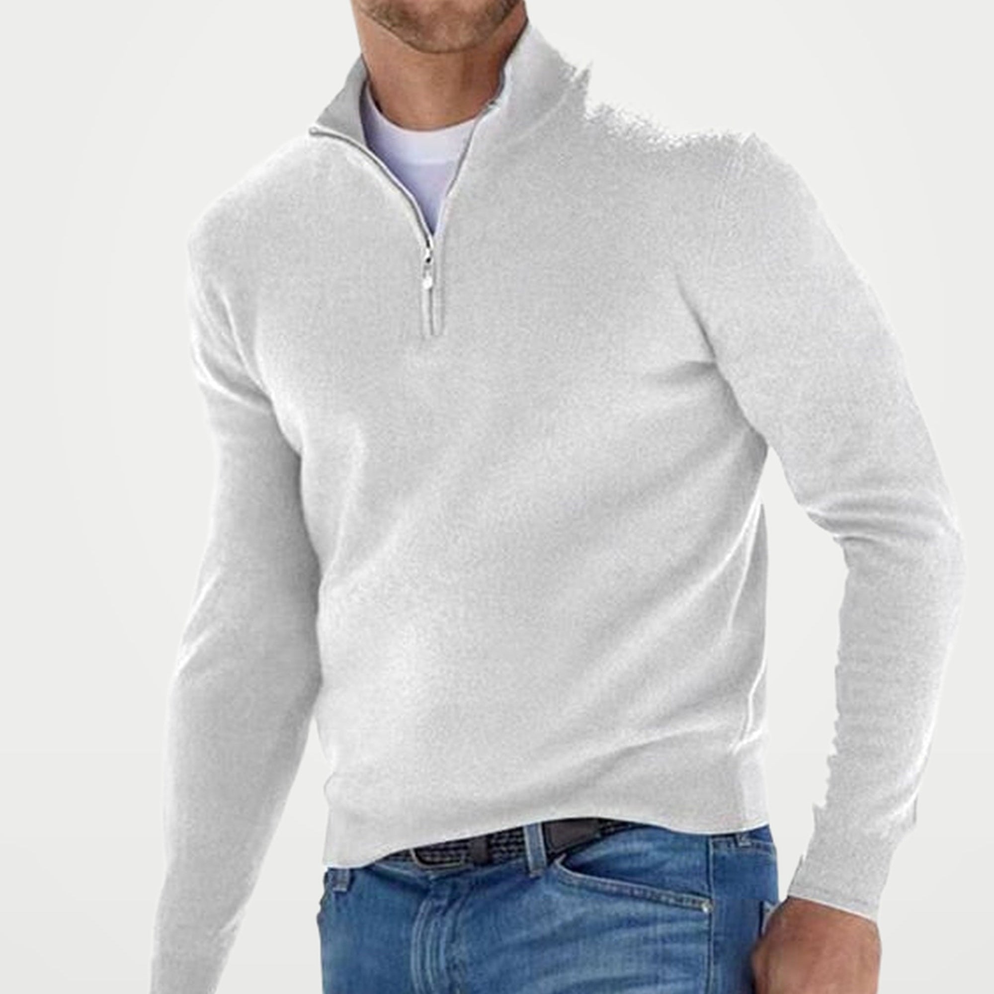 The Athletics Society | Men's Classic Quarter-Zip Pullover - 7