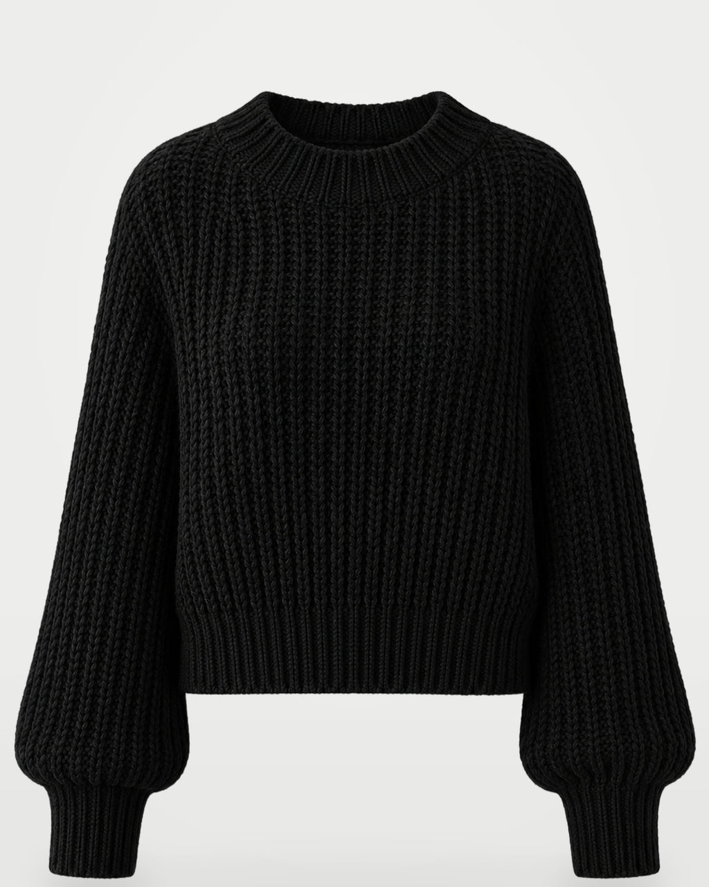 The Athletics Society | Women's Oversized Chunky Knit Sweater - 4