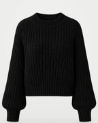 The Athletics Society | Women's Oversized Chunky Knit Sweater - 4
