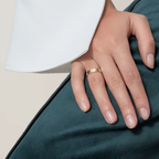 The Athletics Society | Gold Plated Eternity Band Ring - 5