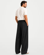 The Athletics Society | Men's Relaxed Pleated Wide Trousers - 13
