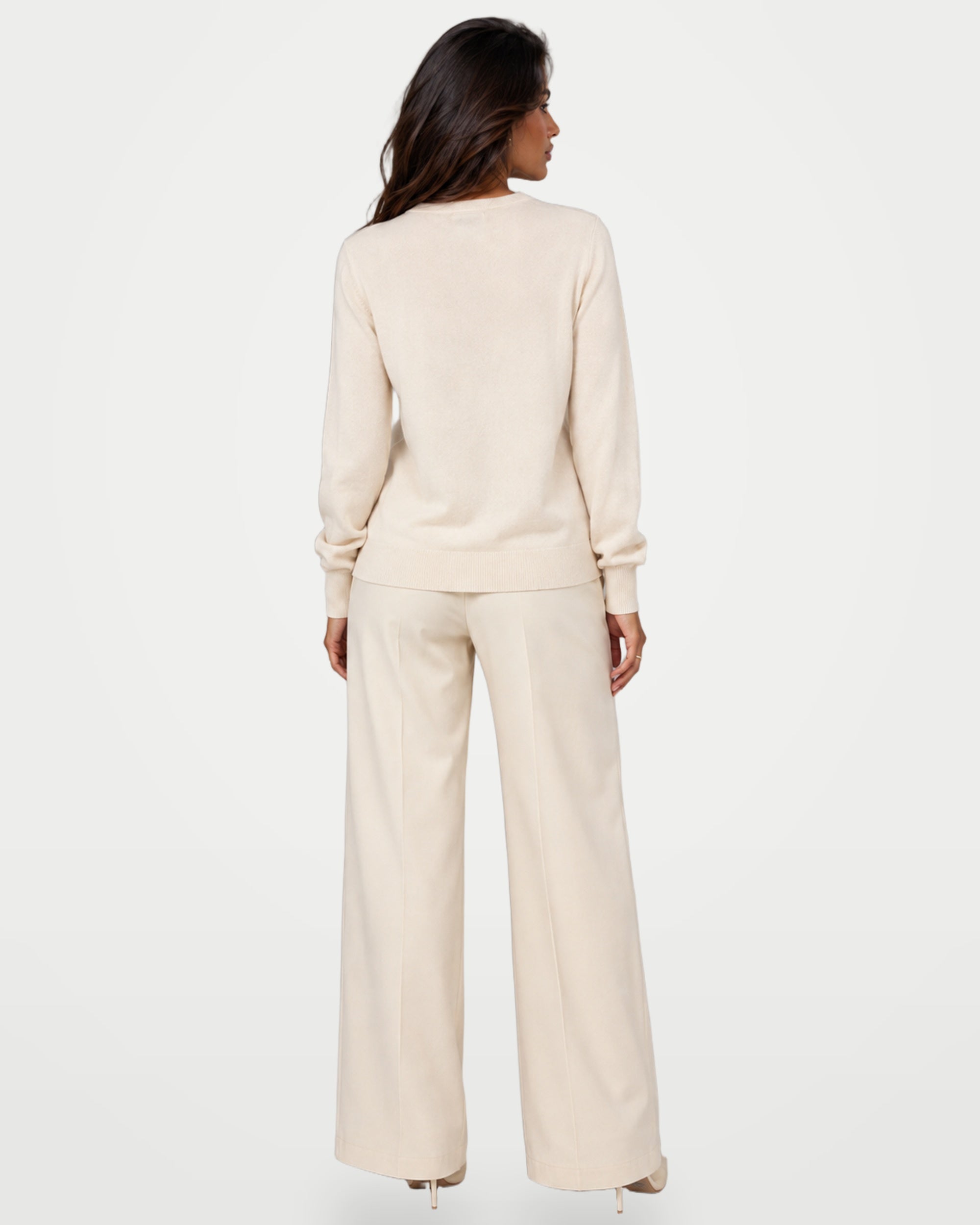 The Athletics Society | Women's Fine Knit Henley Sweater - 7