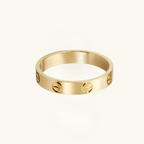 The Athletics Society | Gold Plated Eternity Band Ring - 4