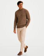 The Athletics Society | Men's Wool Cable Knit Sweater - 15