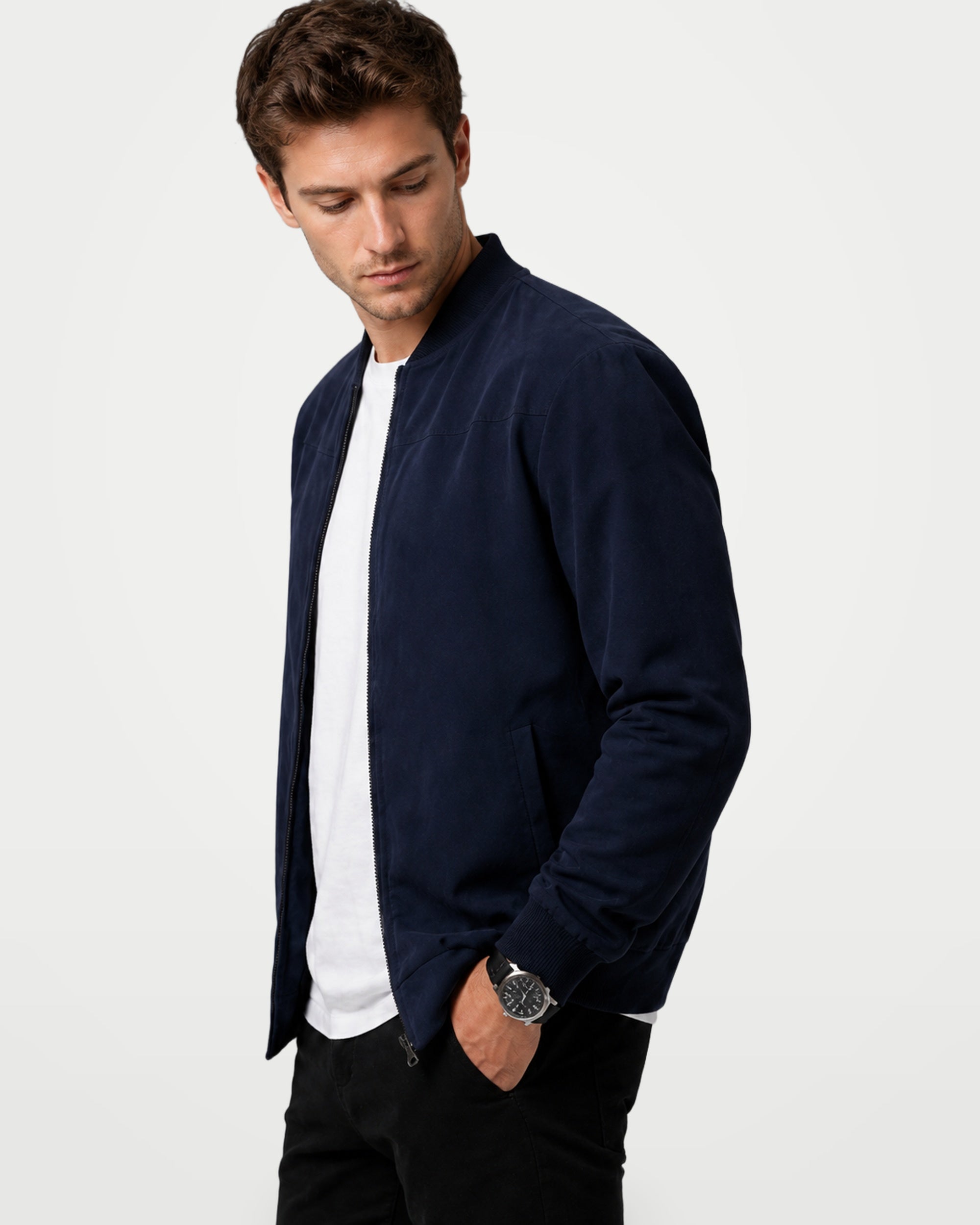 The Athletics Society | Men's Lightweight Summer Bomber Jacket - 3