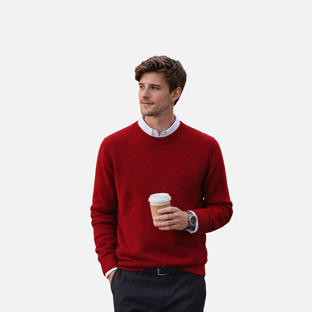 The Athletics Society | Men's Classic Cashmere Sweater - 5