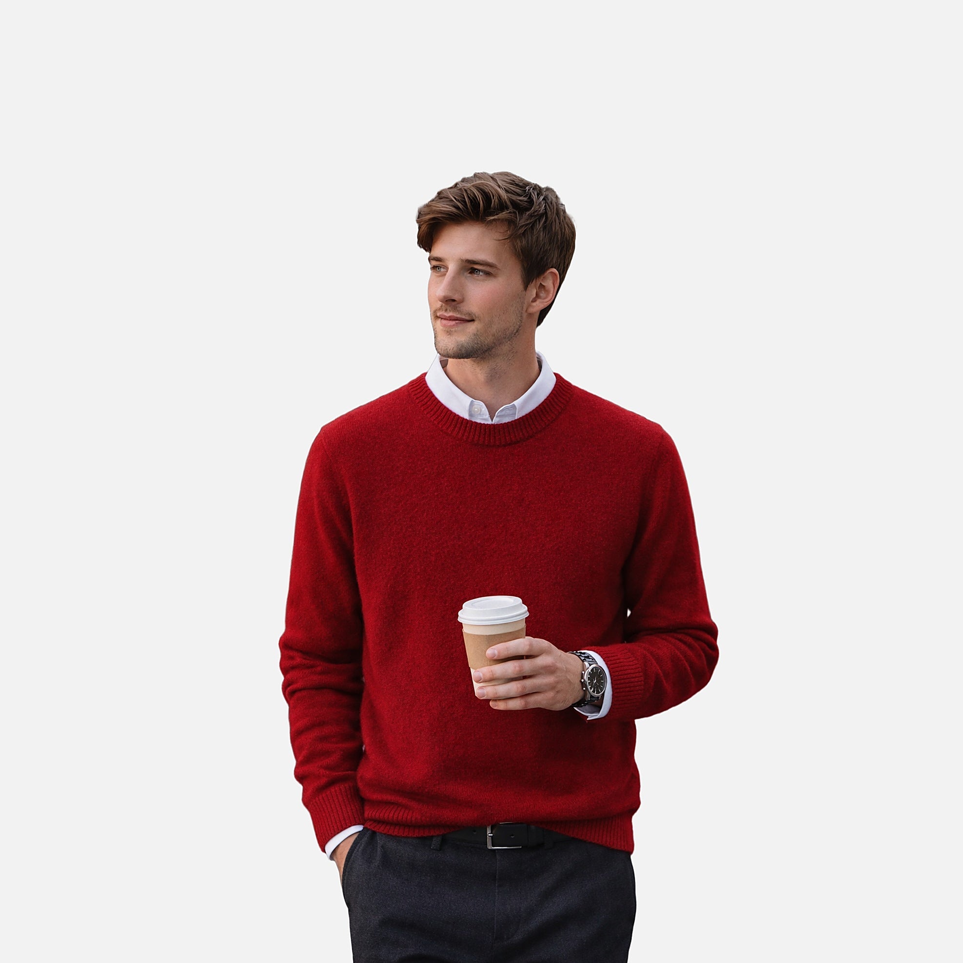 The Athletics Society | Men's Classic Cashmere Sweater - 5