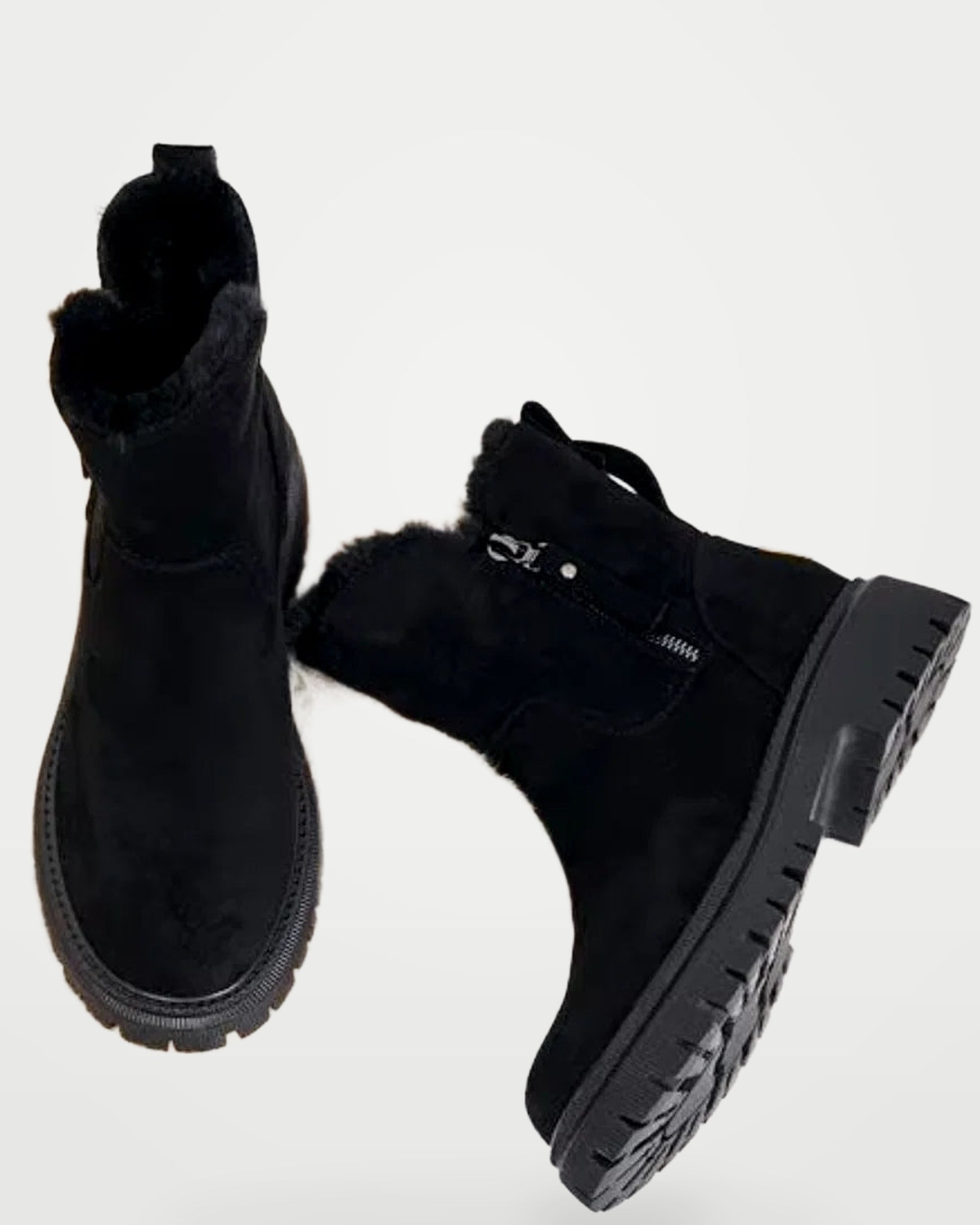 The Athletics Society | Women's Faux Fur Lined Boots - 5