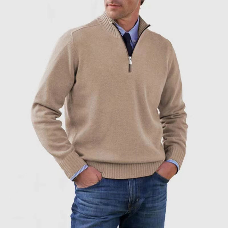 The Athletics Society | Men's Half Zip Pullover Sweater - 7