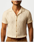 The Athletics Society | Men's Patterned Button Up Shirt - 1