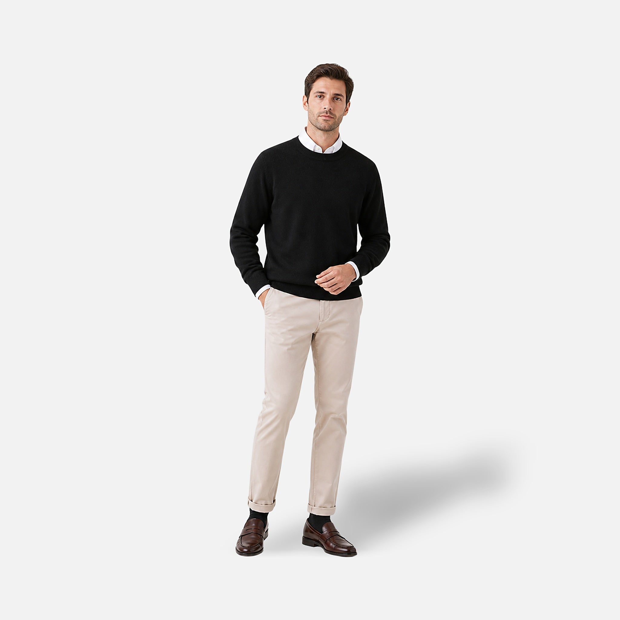 The Athletics Society | Men's Cashmere Crewneck Sweater - 4