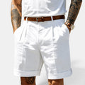 The Athletics Society | Men's Relaxed Linen Shorts - 5