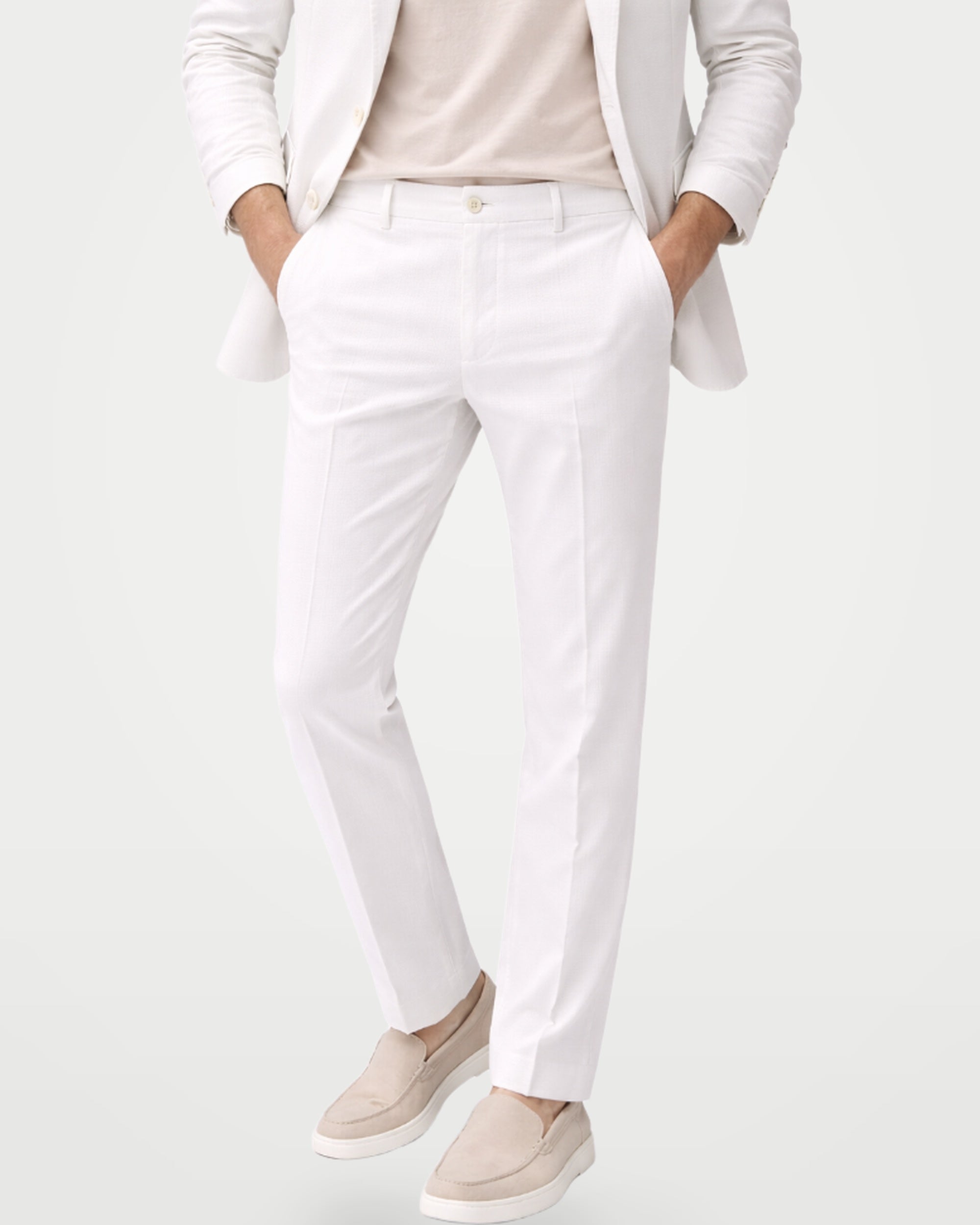 The Athletics Society | Men's Tailored Linen Trousers Lightweight - 5