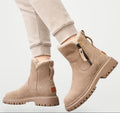 The Athletics Society | Women's Faux Fur Lined Boots - 1