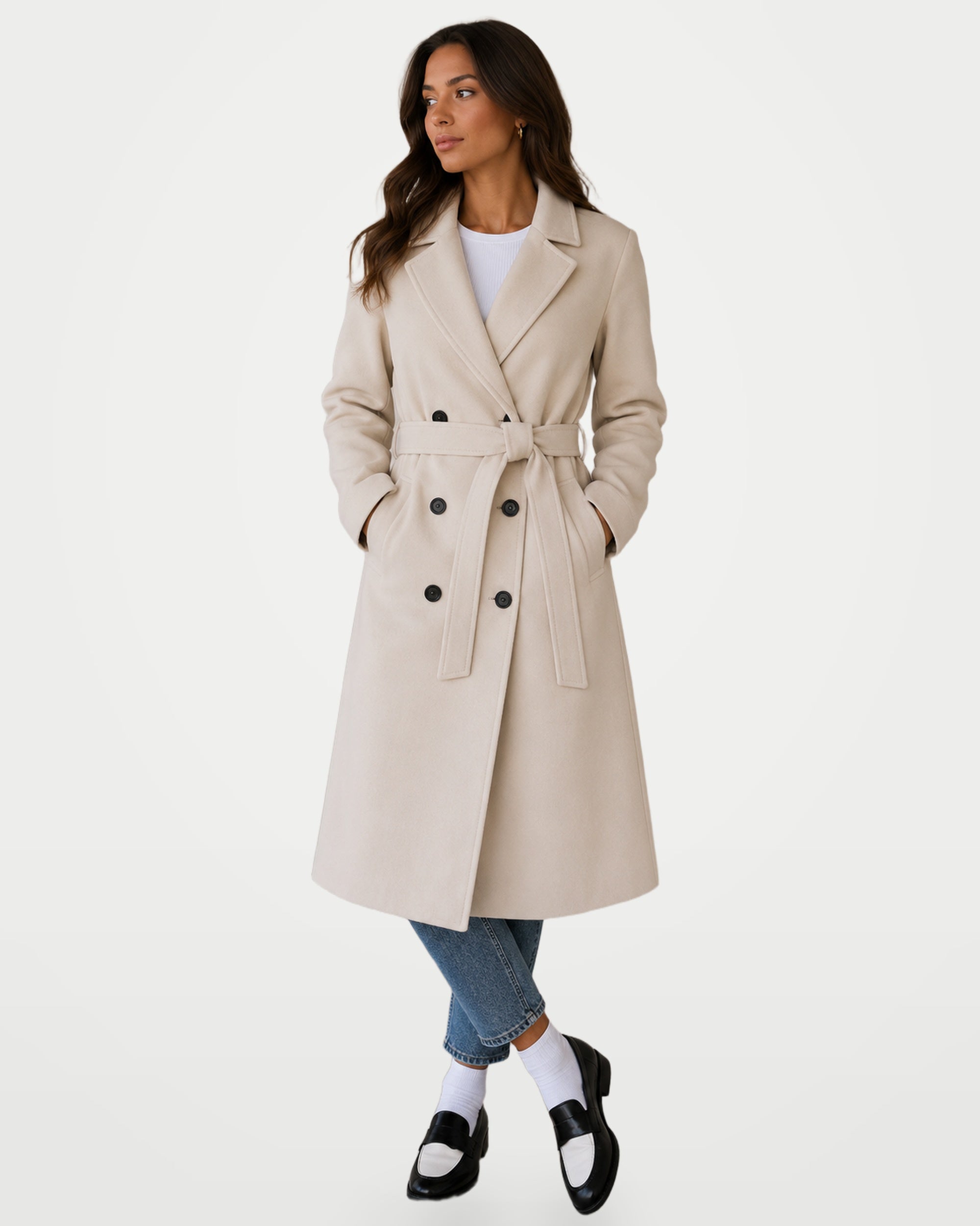 The Athletics Society | Women's Tailored Long Everyday Coat - 2