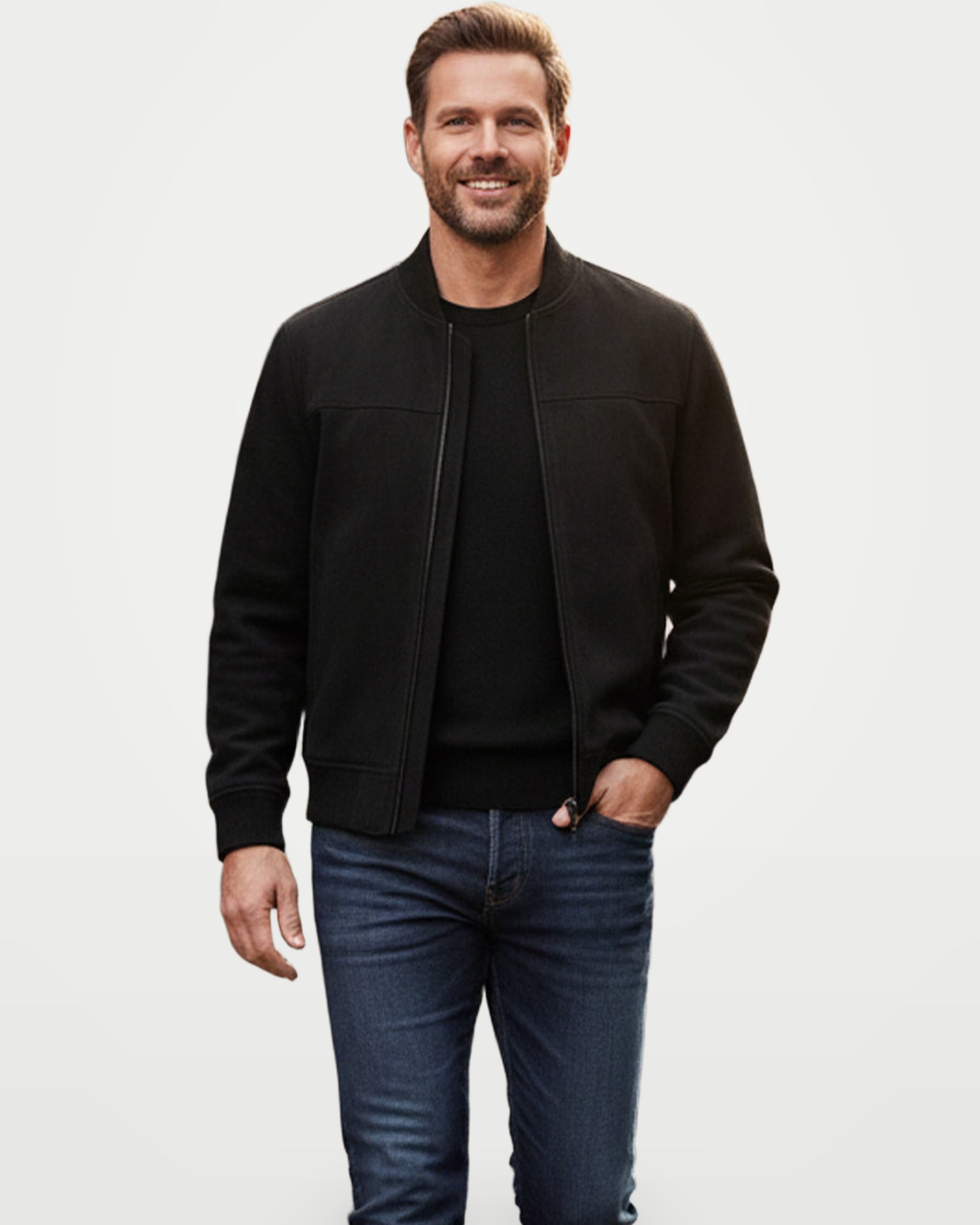 The Athletics Society | Men's Tailored Suede Jacket - 10