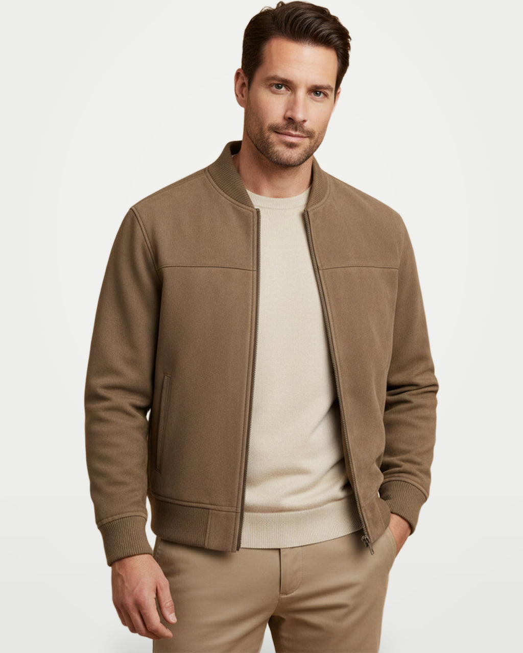 The Athletics Society | Men's Tailored Suede Jacket - 2
