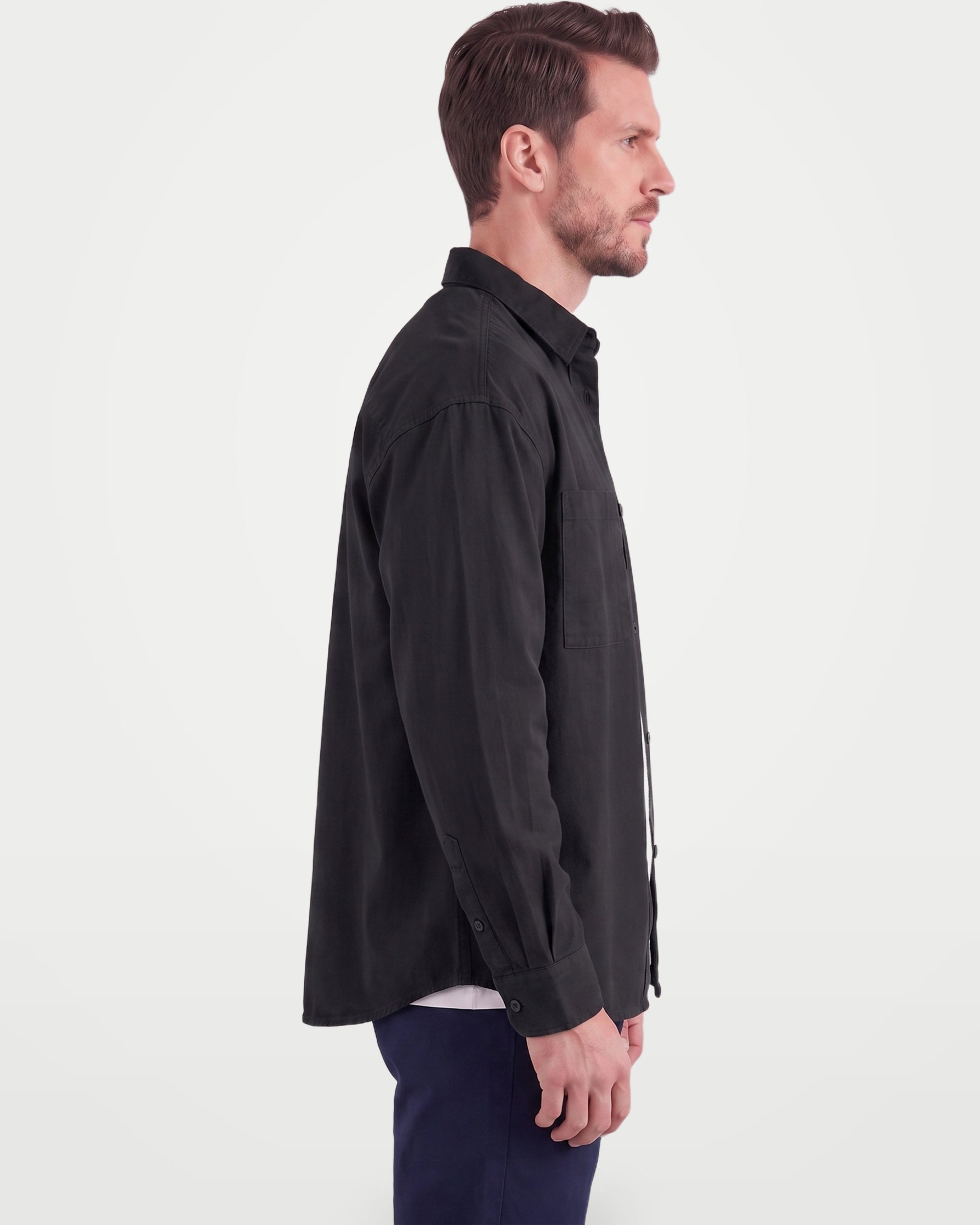 The Athletics Society | Men's Relaxed Overshirt Jacket - 34