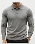 The Athletics Society | Men's Merino Wool Polo Sweater - 1