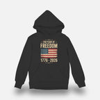 The Athletics Society | Vintage USA Flag Pullover Hoodie - 1