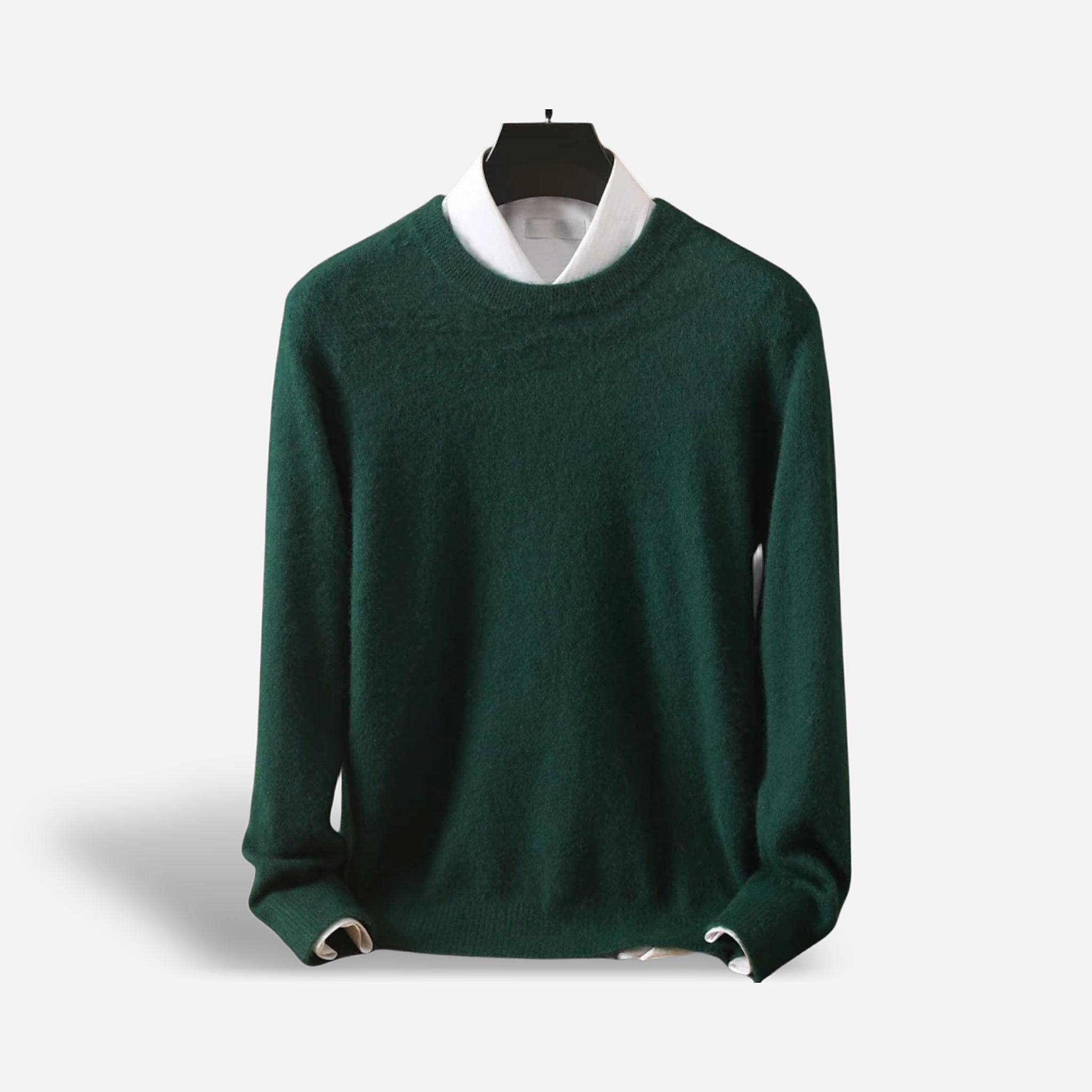 The Athletics Society | Men's Cashmere Crewneck Sweater Lightweight Warm Knit S–3XL - 12