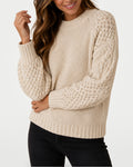The Athletics Society | Women's Relaxed Crew Neck Sweater - 1