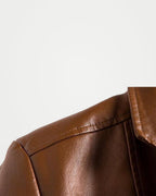 The Athletics Society | Men's Leather Blazer Modern Cut - 6