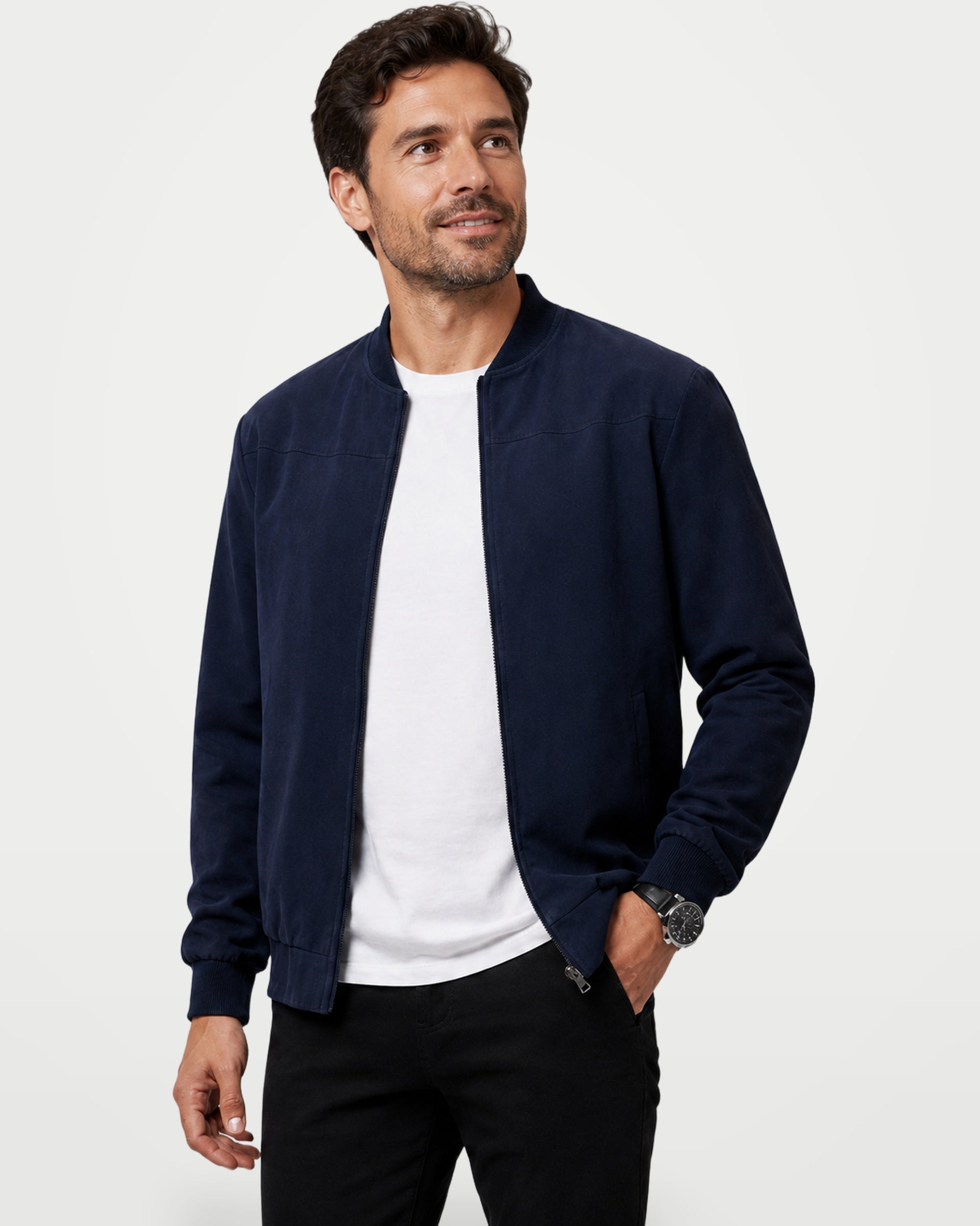 The Athletics Society | Men's Lightweight Summer Bomber Jacket - 2