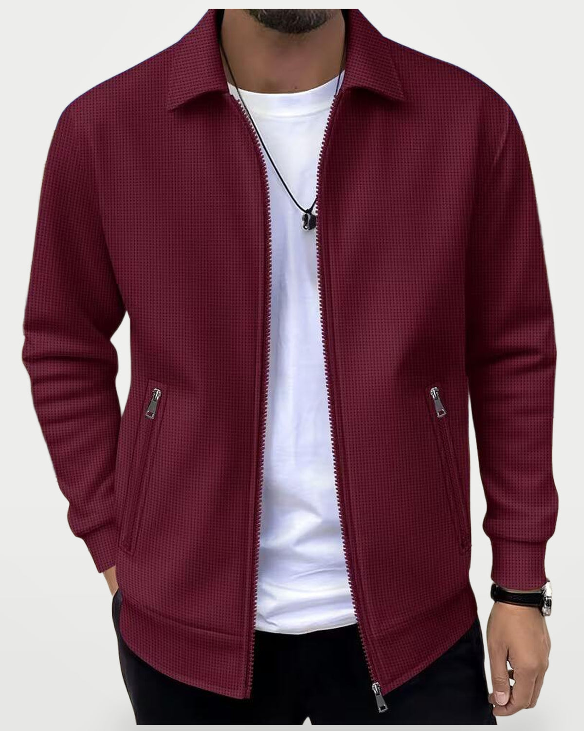 The Athletics Society | Men's Zip Up Track Jacket - 7