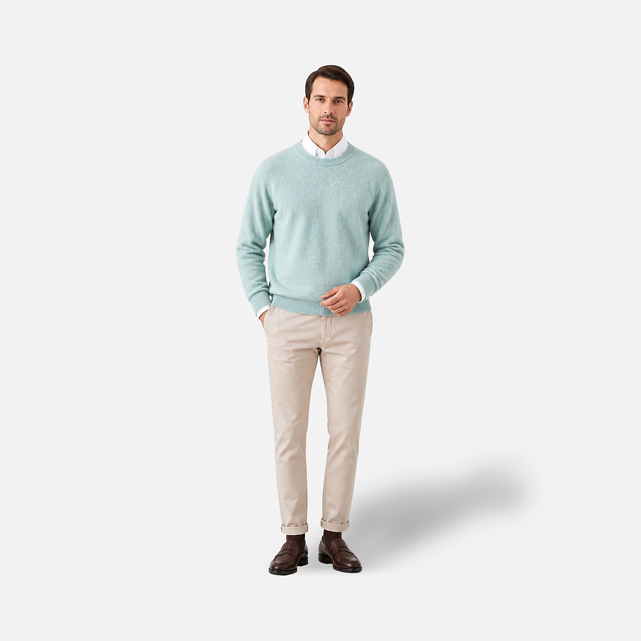 The Athletics Society | Men's Cashmere Crewneck Sweater - 15