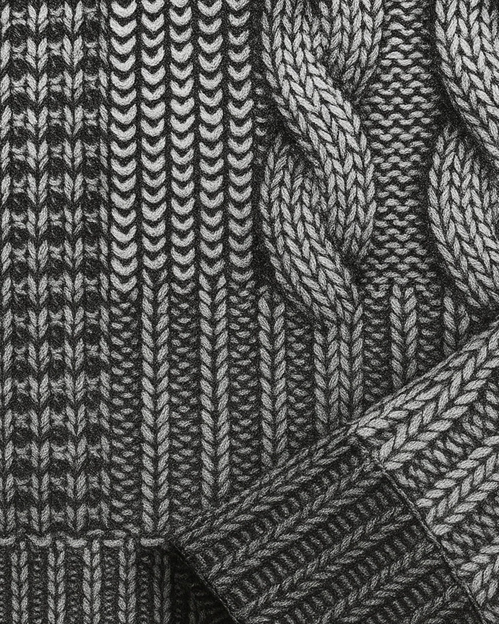 The Athletics Society | Men's Vintage Cable Knit Sweater - 3