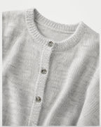 The Athletics Society | Women's Relaxed Fuzzy Knit Cardigan - 5