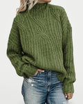 The Athletics Society | Women's Draped Lightweight Knit Sweater - 1