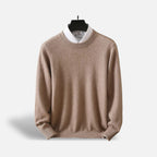 The Athletics Society | Men's Cashmere Crewneck Sweater Lightweight Warm Knit S–3XL - 1