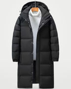 The Athletics Society | Men's Windproof Long Puffer Coat - 3