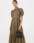 The Athletics Society | Women's Leopard Print Maxi Dress - 3