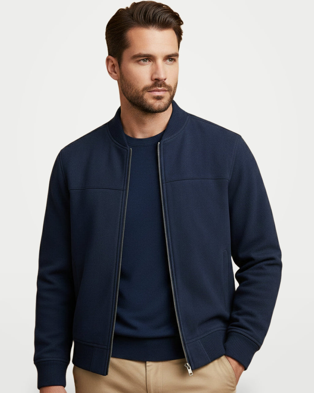 The Athletics Society | Men's Tailored Suede Jacket - 9