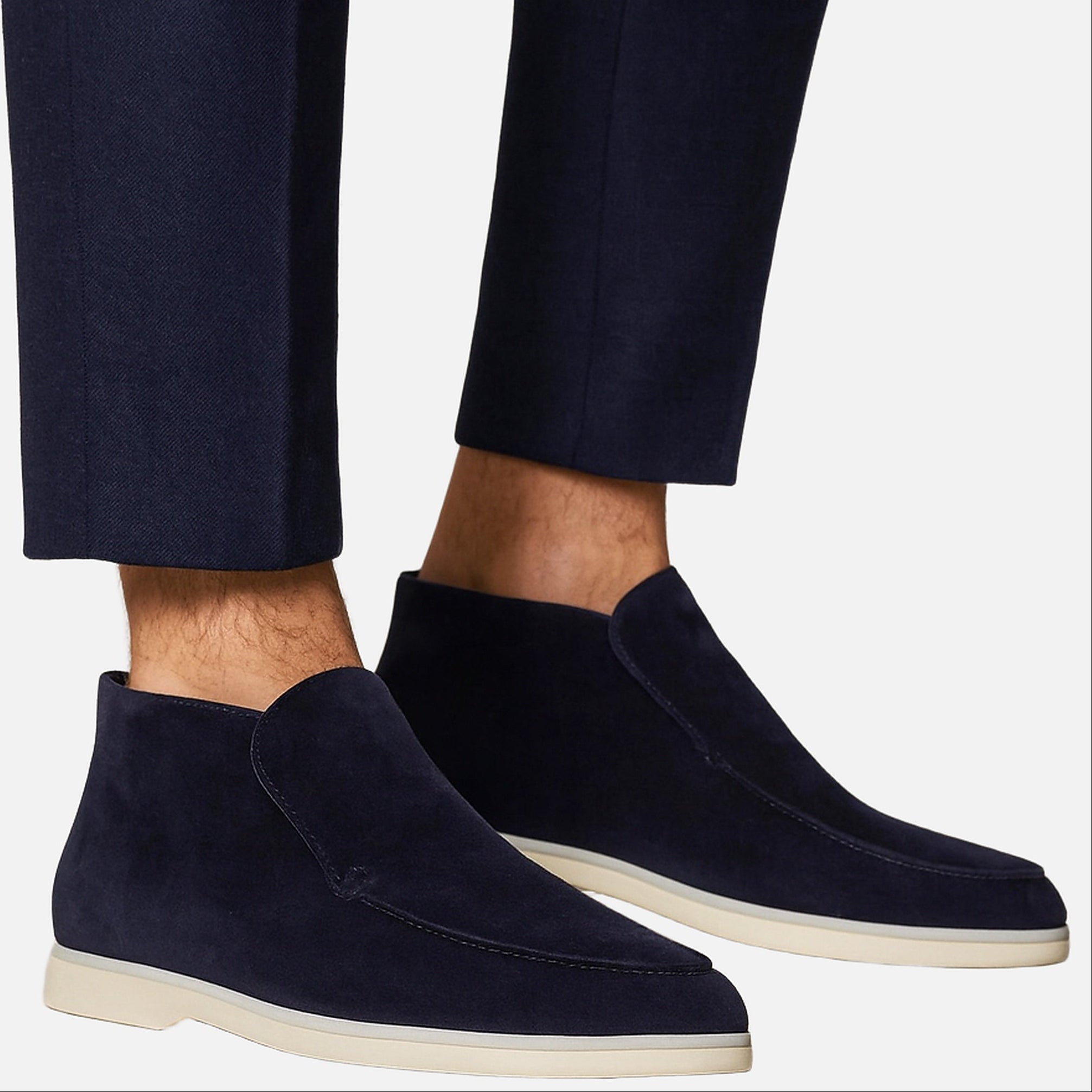 The Athletics Society | Men's Classic Suede Loafers - 14