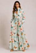 The Athletics Society | Women's Floral Summer Midi Dress - 1