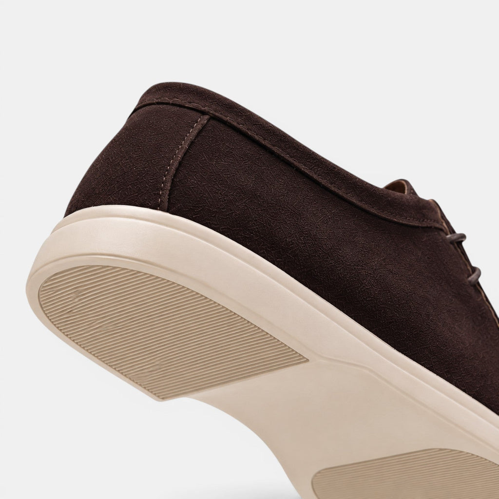 The Athletics Society | Men's Suede Lace-Up Dress Shoes - 10