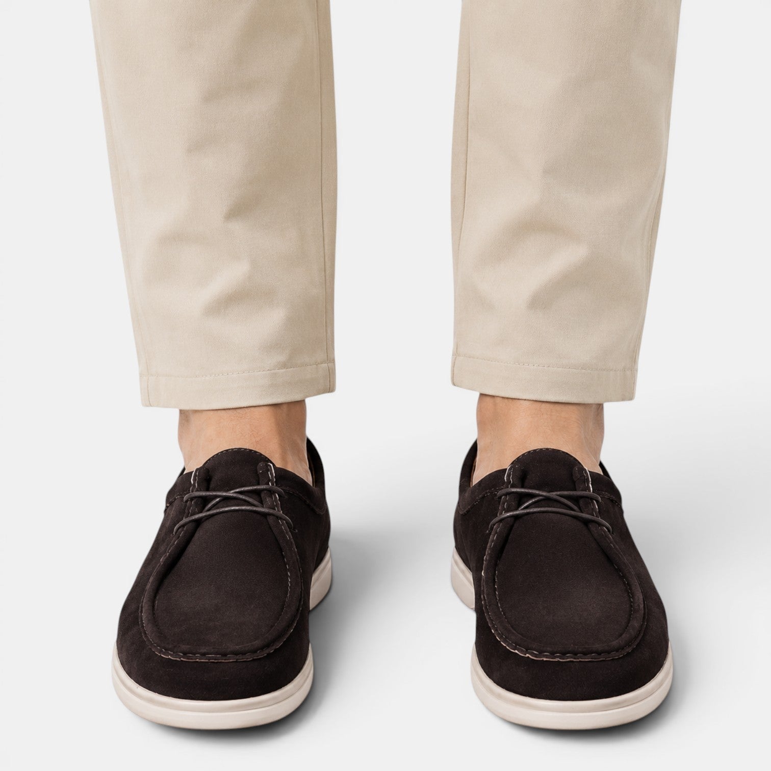 The Athletics Society | Men's Suede Lace-Up Dress Shoes - 11