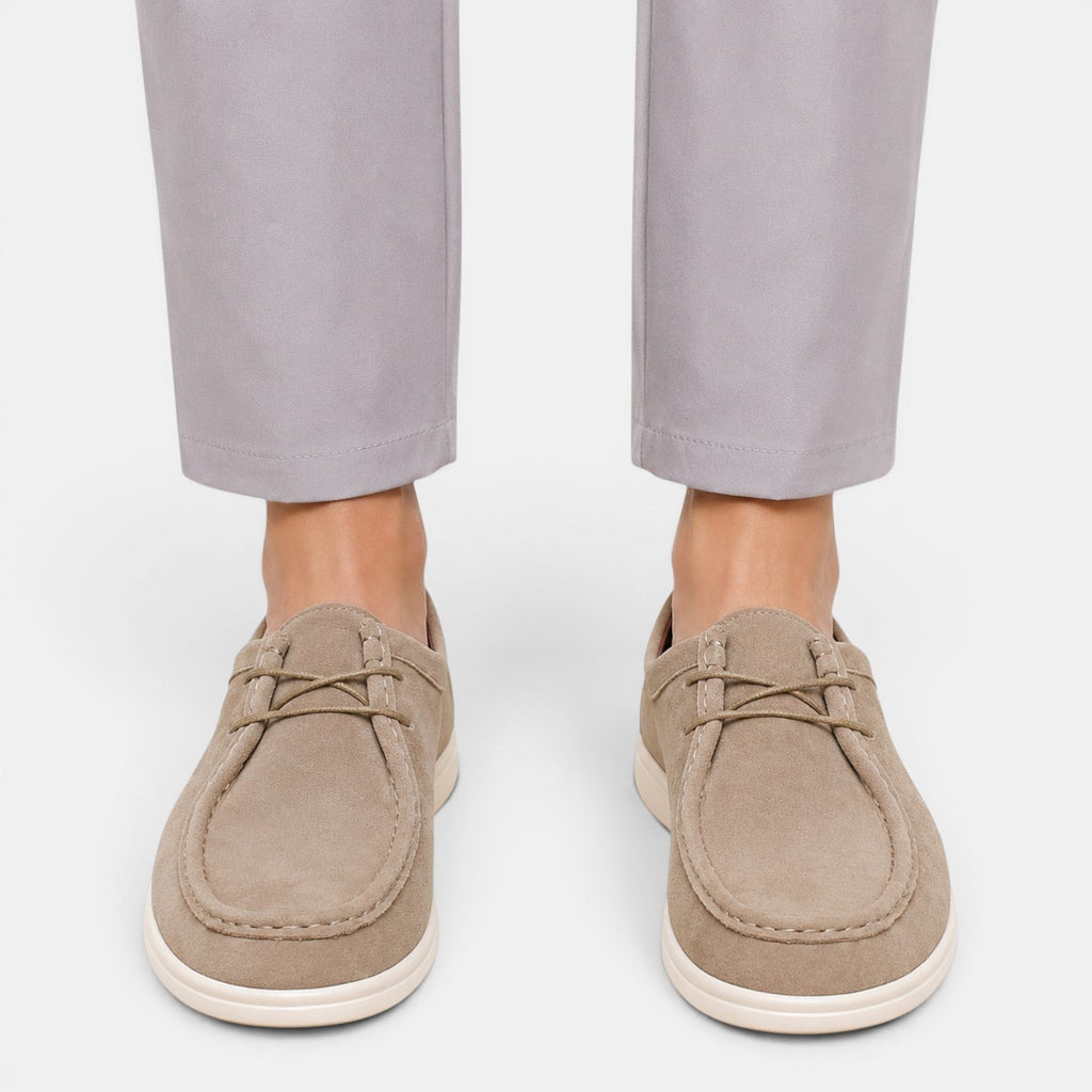 The Athletics Society | Men's Suede Lace-Up Dress Shoes - 5