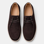 The Athletics Society | Men's Suede Lace-Up Dress Shoes - 8