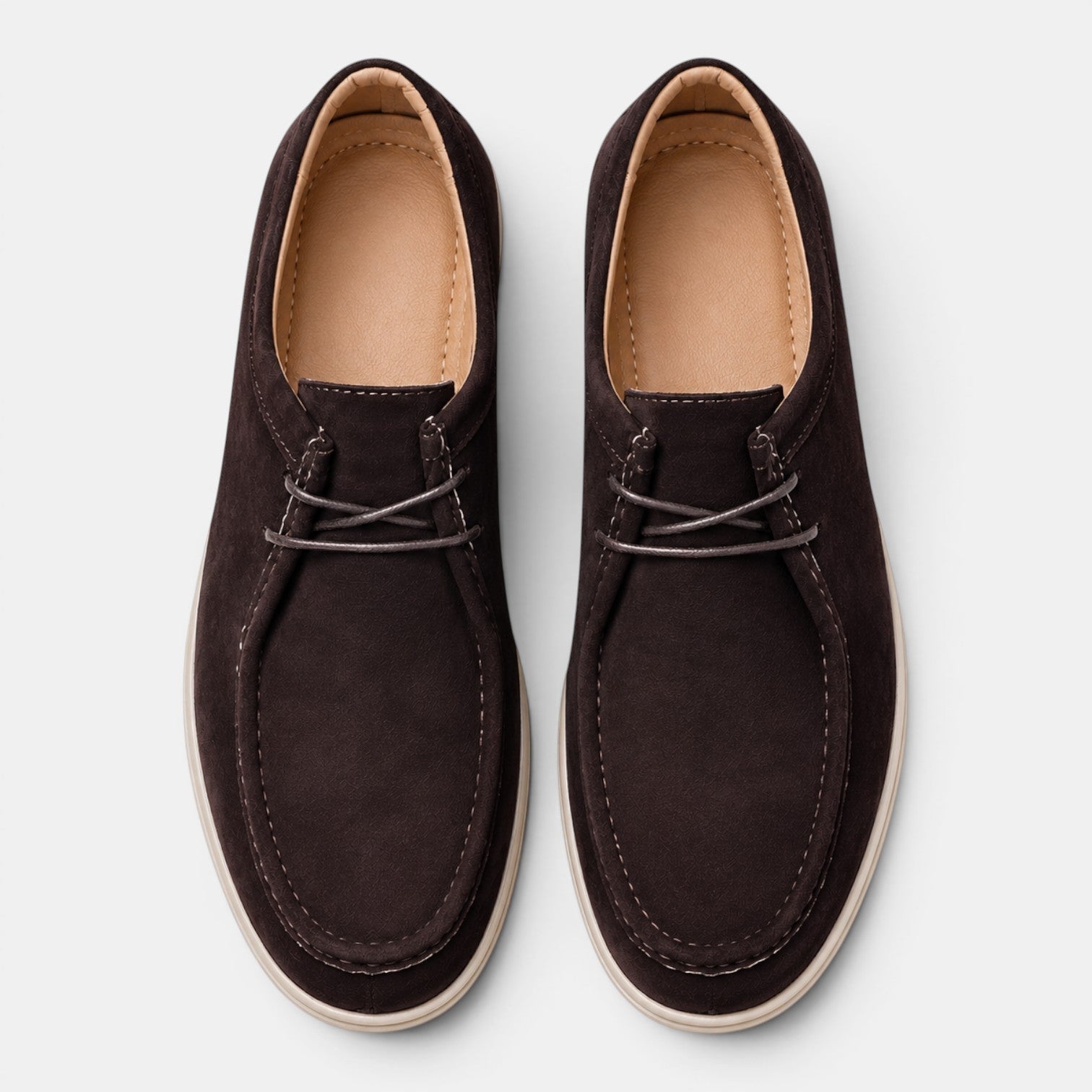 The Athletics Society | Men's Suede Lace-Up Dress Shoes - 8