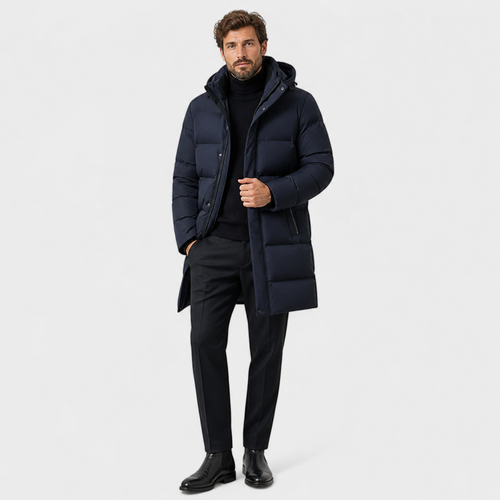 The Athletics Society | Men's Insulated Hooded Down Parka - 1
