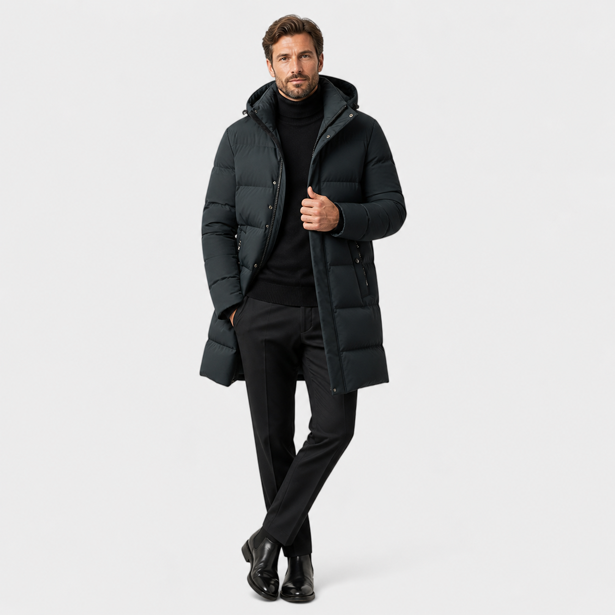 The Athletics Society | Men's Insulated Hooded Down Parka - 2