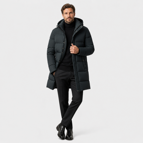 The Athletics Society | Men's Insulated Hooded Down Parka - 2