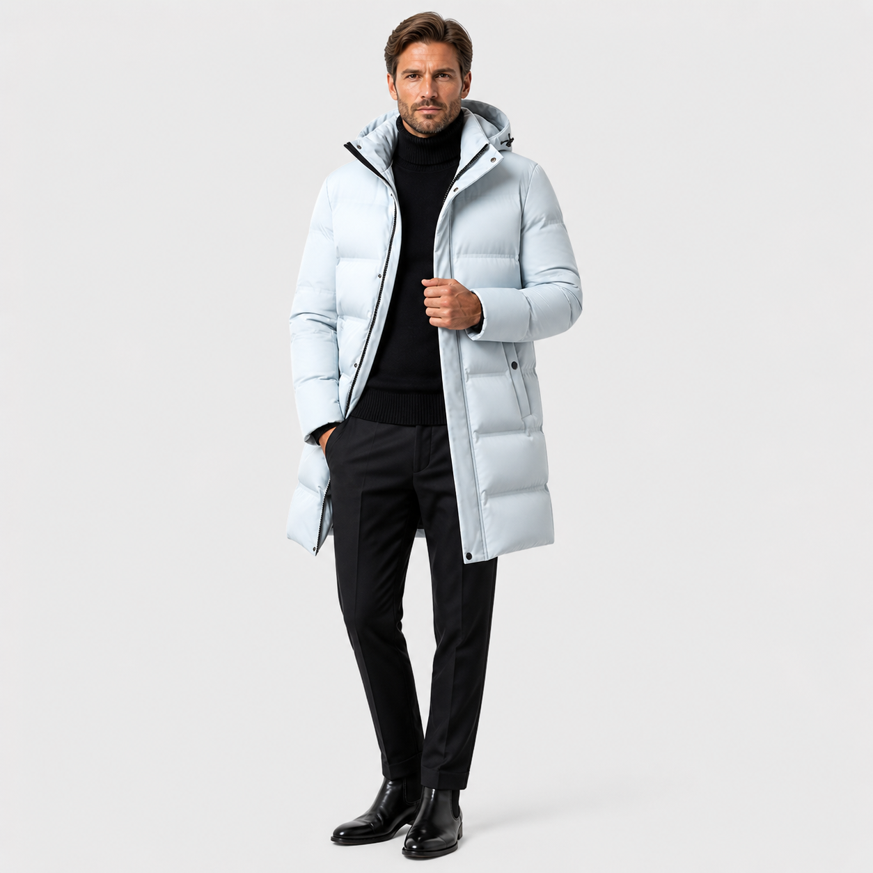 The Athletics Society | Men's Insulated Hooded Down Parka - 4