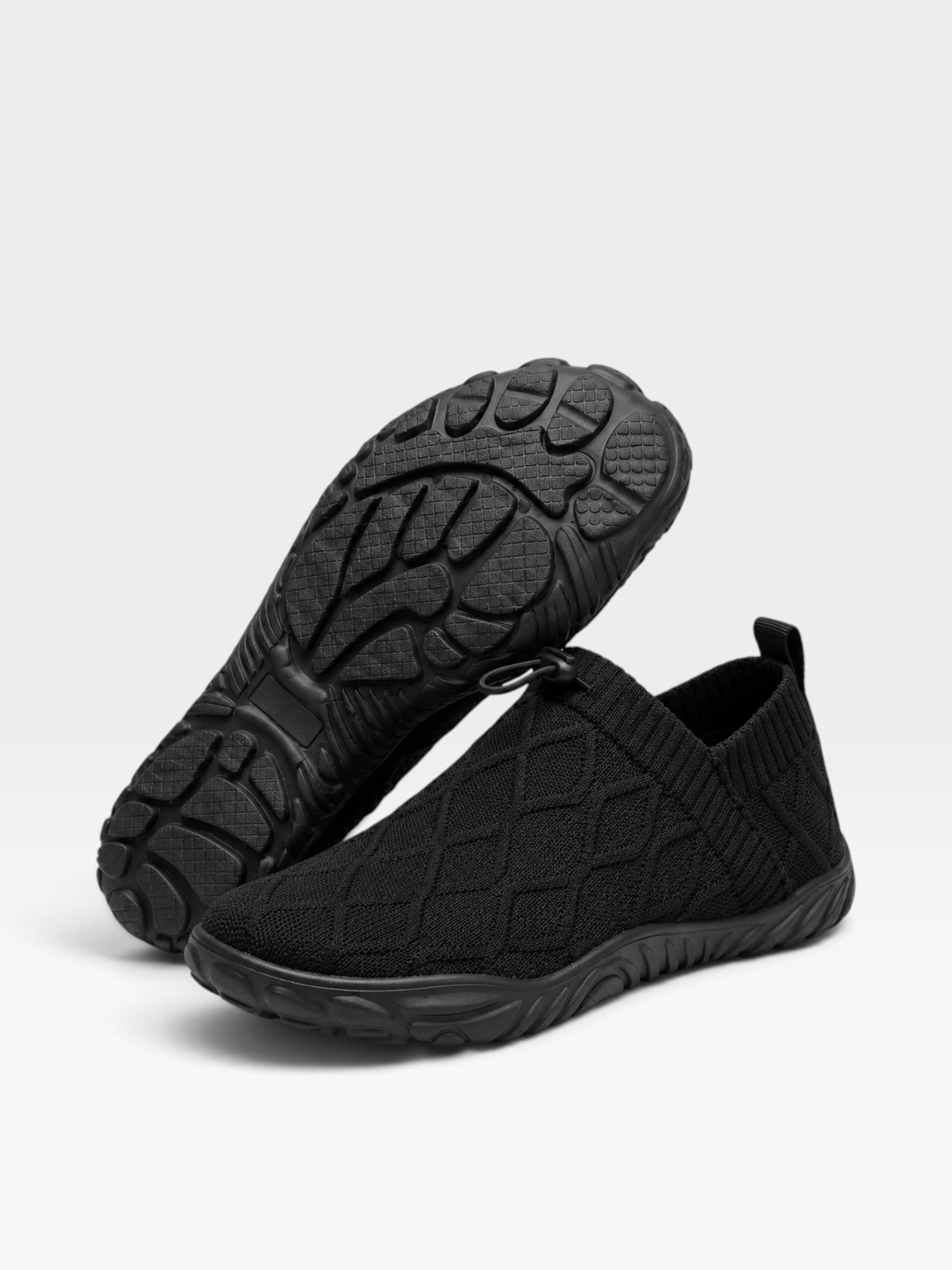 The Athletics Society | Women's Lightweight Knit Slip-On Sneakers
