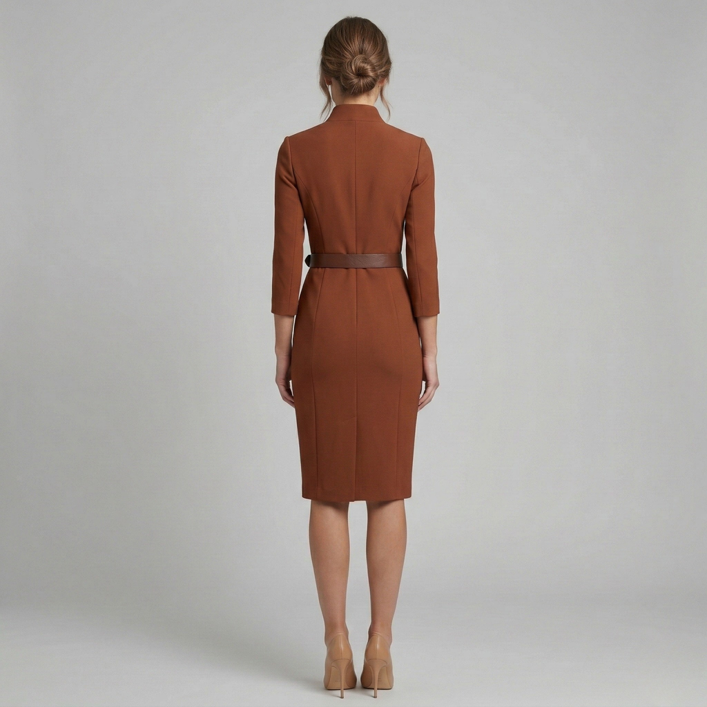 The Athletics Society | Women's Tailored V Neck Midi - 3